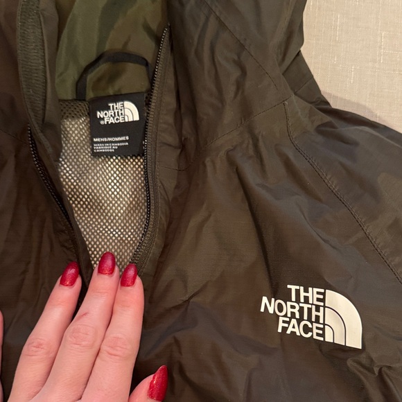 The North Face Dark Gray Hooded Windbreaker - Picture 2 of 4